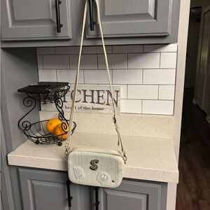 Stoney Clover Lane Shoulder Bag with Patches Gold Details